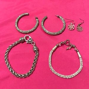 Lot of Four Pieces of Preowned Jewelry